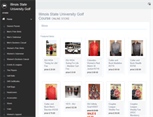 Tablet Screenshot of isugolfstore.com